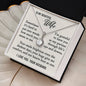 My Beautiful Wife - Smile Brightens Darkest Days - Eternal Hope Necklace