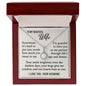 My Beautiful Wife - Smile Brightens Darkest Days - Eternal Hope Necklace