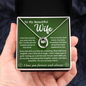 My Beautiful Wife - You are My Lucky Charm - Lucky in Love Pendant