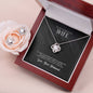 For My Wife Love Knot Earring & Necklace Set