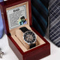 For My Husband Men's Openwork Watch + MC