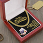 Happy Graduation for Him - Distinguished Cap - Cuban Chain