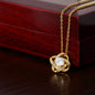 Happy Graduation - She Dared to Believe - Love Knot Necklace