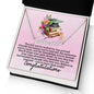 Personalized Graduation Heart Necklace - Cherish the Lessons, Memories, and Friendships