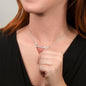 Personalized Graduation Heart Necklace - Cherish the Lessons, Memories, and Friendships