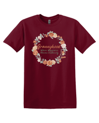 Load image into Gallery viewer, Fall Grannyhood Where Happiness Blooms Endlessly Crewneck T-shirt
