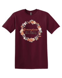 Load image into Gallery viewer, Fall Grannyhood Where Happiness Blooms Endlessly Crewneck T-shirt
