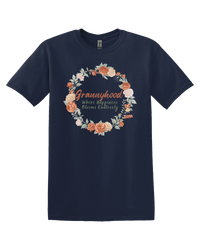 Load image into Gallery viewer, Fall Grannyhood Where Happiness Blooms Endlessly Crewneck T-shirt
