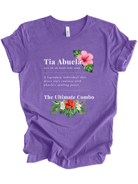 Load image into Gallery viewer, Tia Abuela - The Ultimate Combo - Premium Crewneck T-shirt
