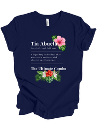 Load image into Gallery viewer, Tia Abuela - The Ultimate Combo - Premium Crewneck T-shirt
