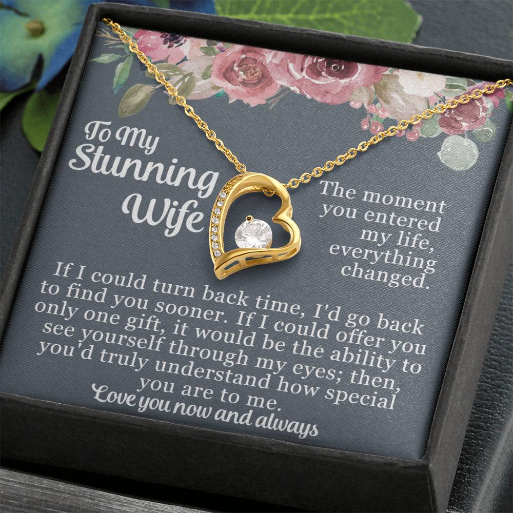 My Stunning Wife - Find You Sooner - Forever Love Necklace