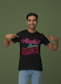 Load image into Gallery viewer, Abuela&#39;s Stories More Entertaining than Telenovelas Unisex T-shirt
