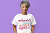 Load image into Gallery viewer, Abuela&#39;s Stories More Entertaining than Telenovelas Unisex T-shirt
